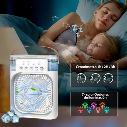 Ventilador Humidificador de Nebulización
