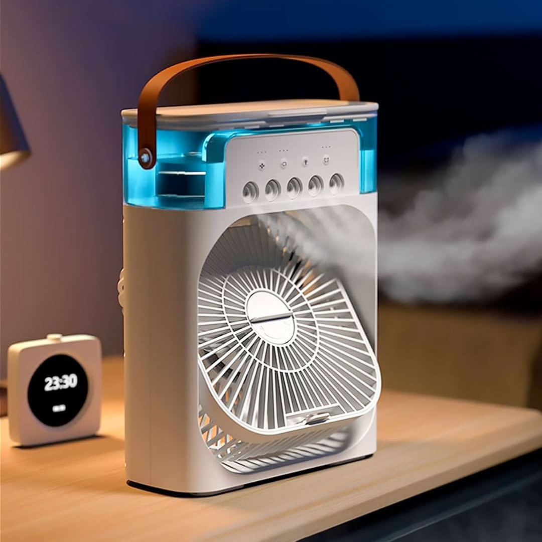 Ventilador Humidificador de Nebulización