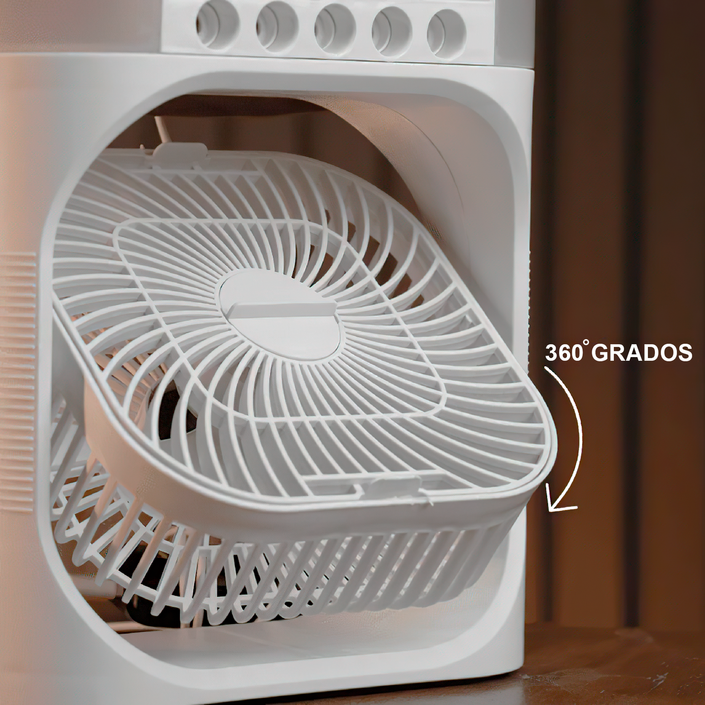 Ventilador Humidificador de Nebulización